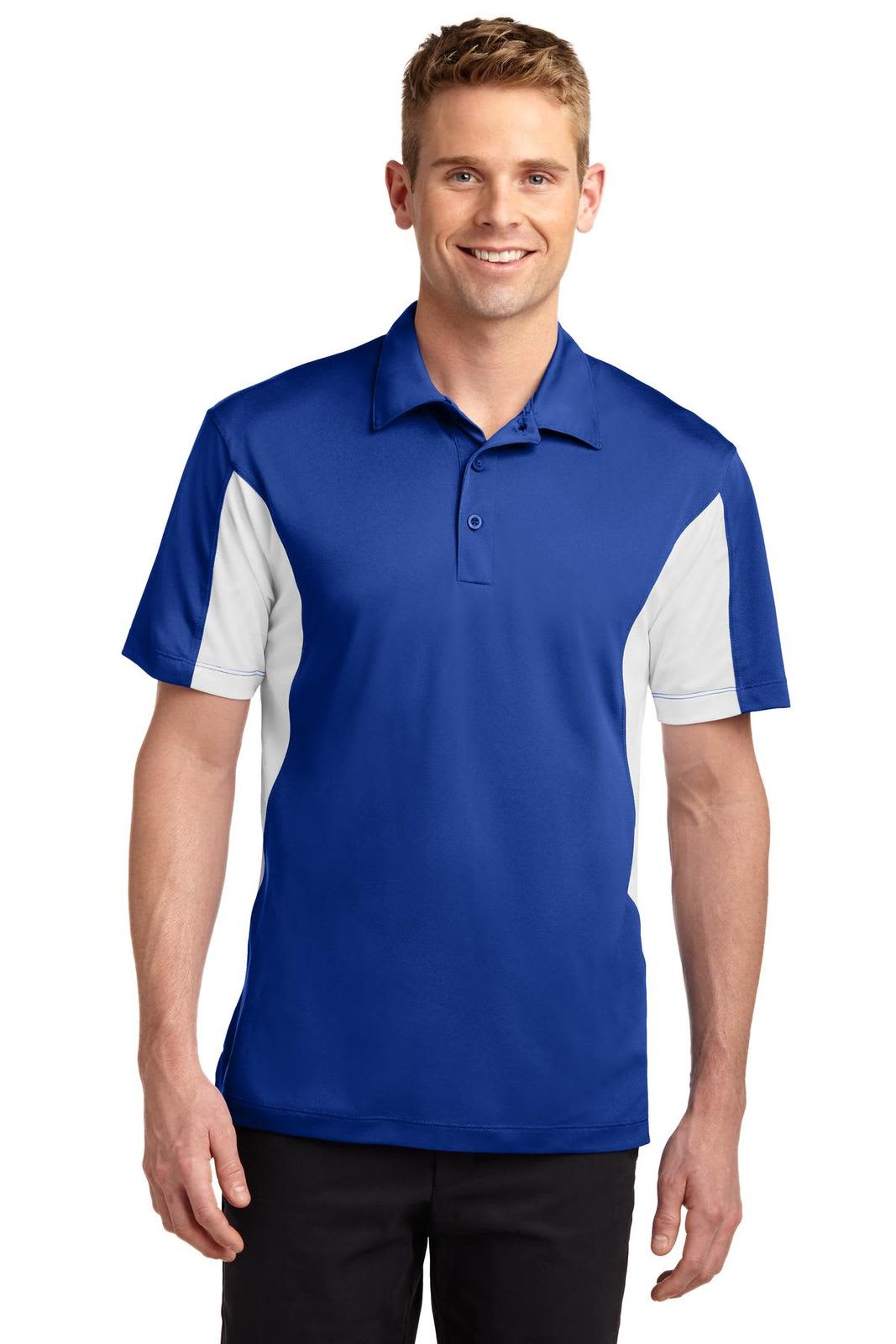Sport-Tek Side Blocked Micropique Sport-Wick Polo