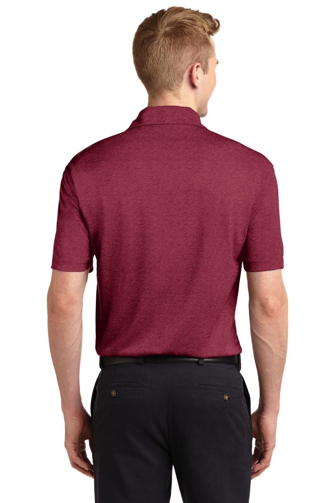 Sport-Tek Heather Contender Polo
