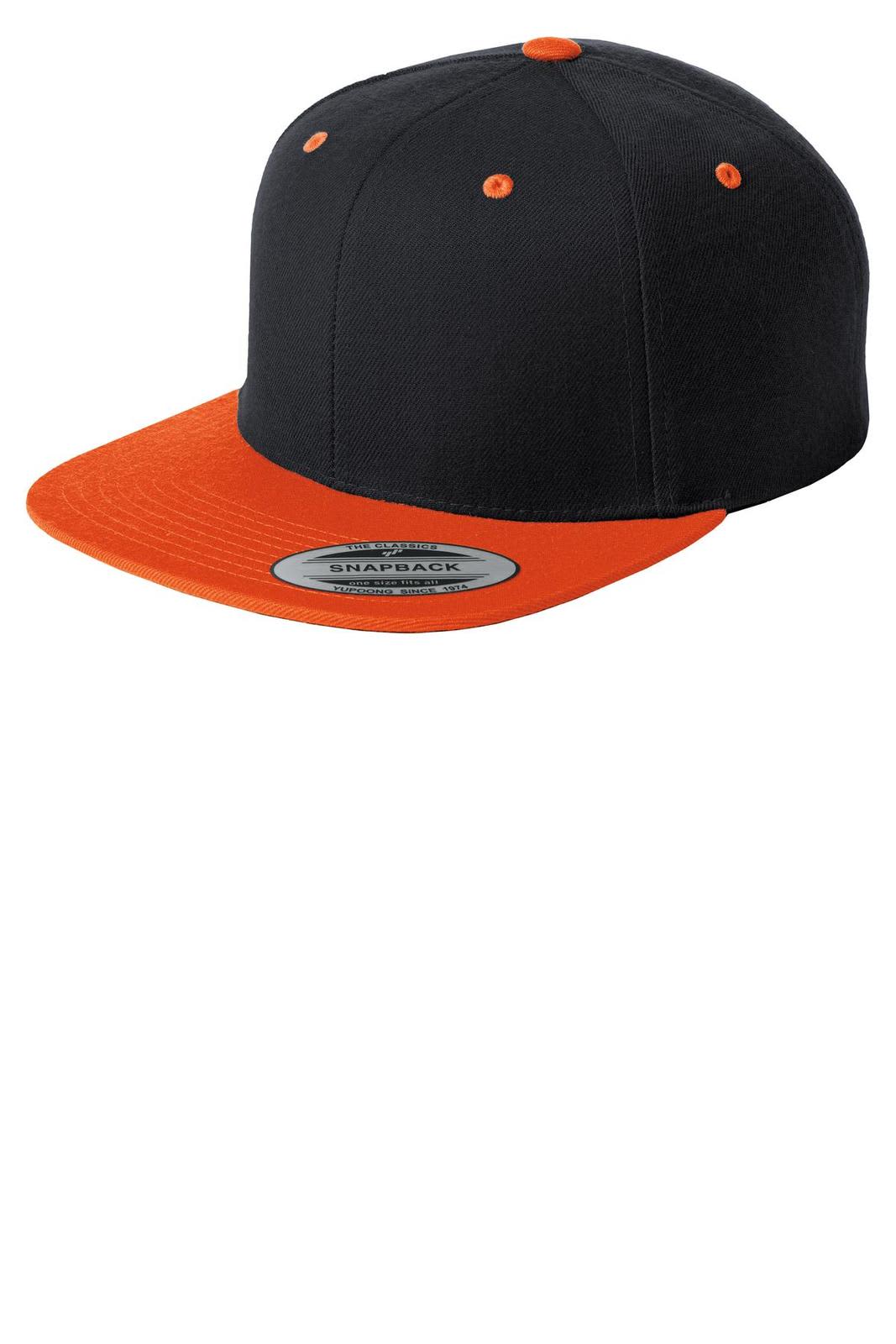 Sport-Tek Yupoong Flat Bill Snapback Cap