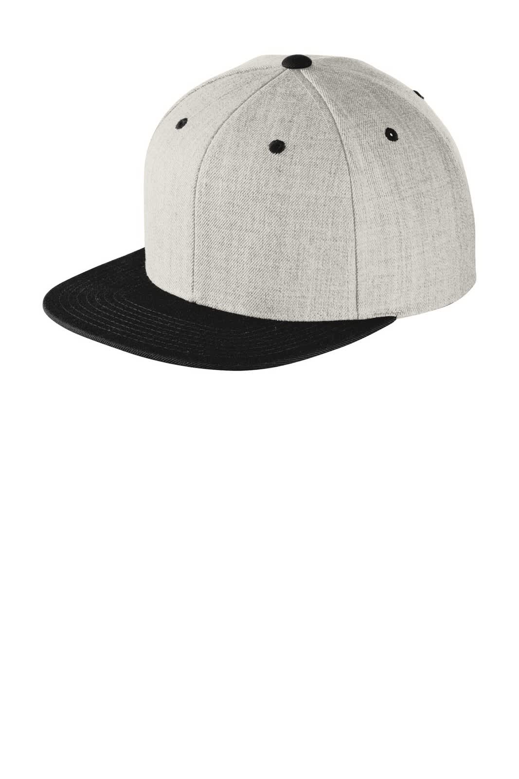 Sport-Tek Yupoong Flat Bill Snapback Cap