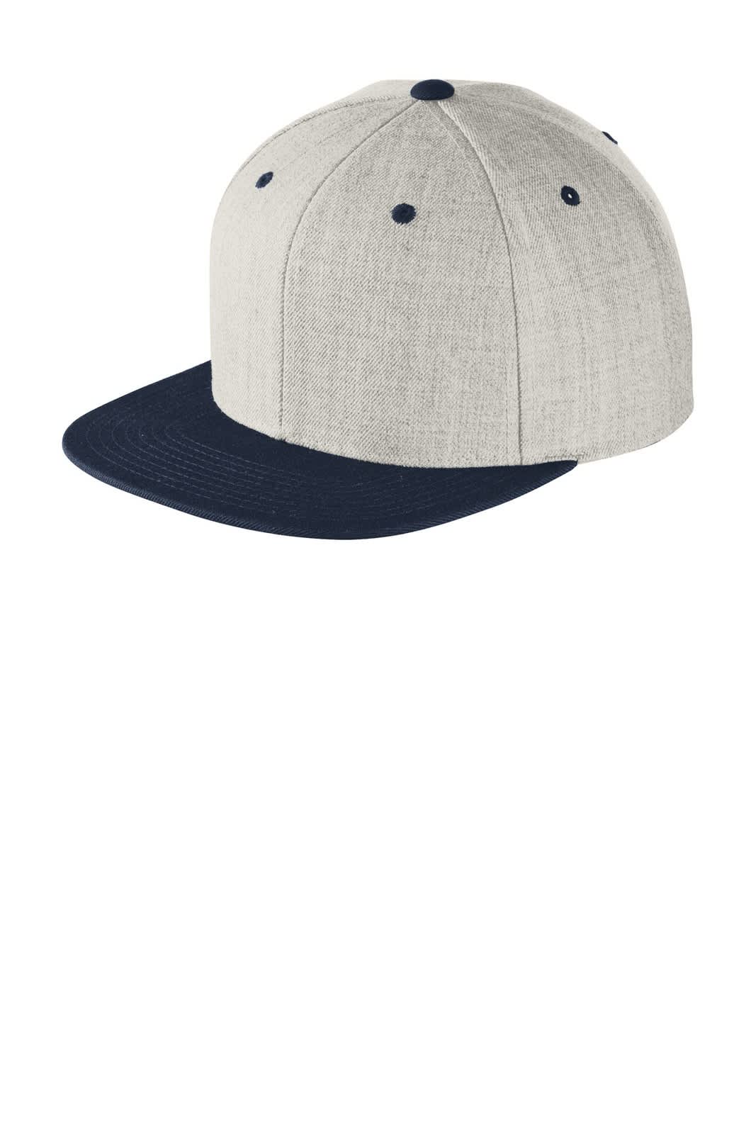 Sport-Tek Yupoong Flat Bill Snapback Cap
