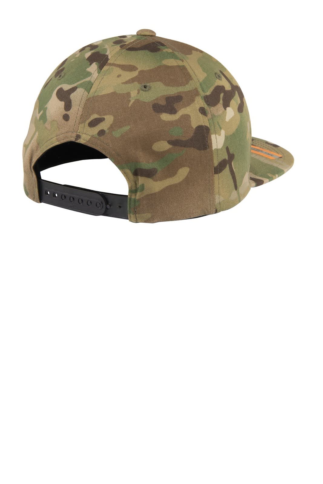Sport-Tek Yupoong Flat Bill Snapback Cap