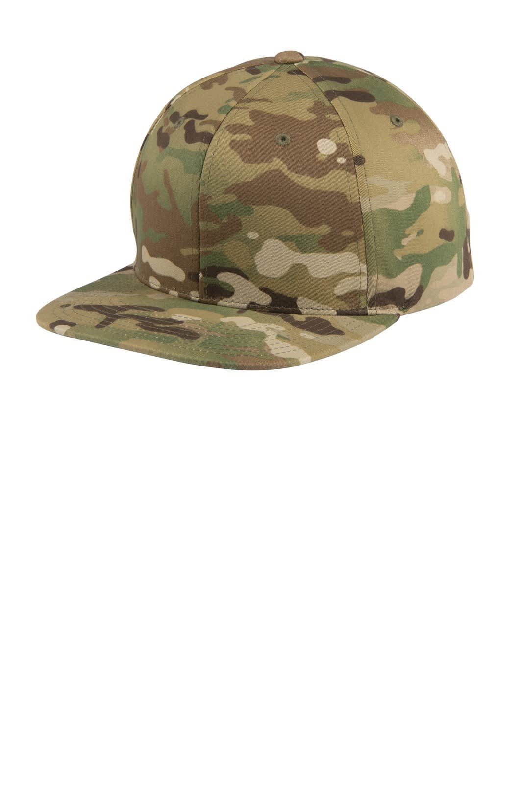 Sport-Tek Yupoong Flat Bill Snapback Cap
