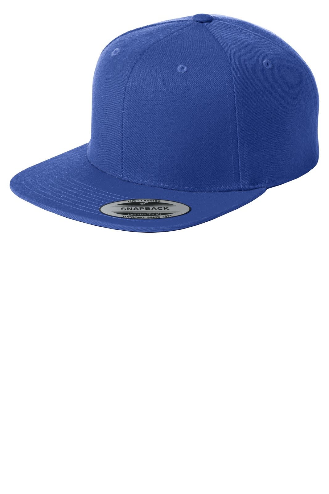 Sport-Tek Yupoong Flat Bill Snapback Cap