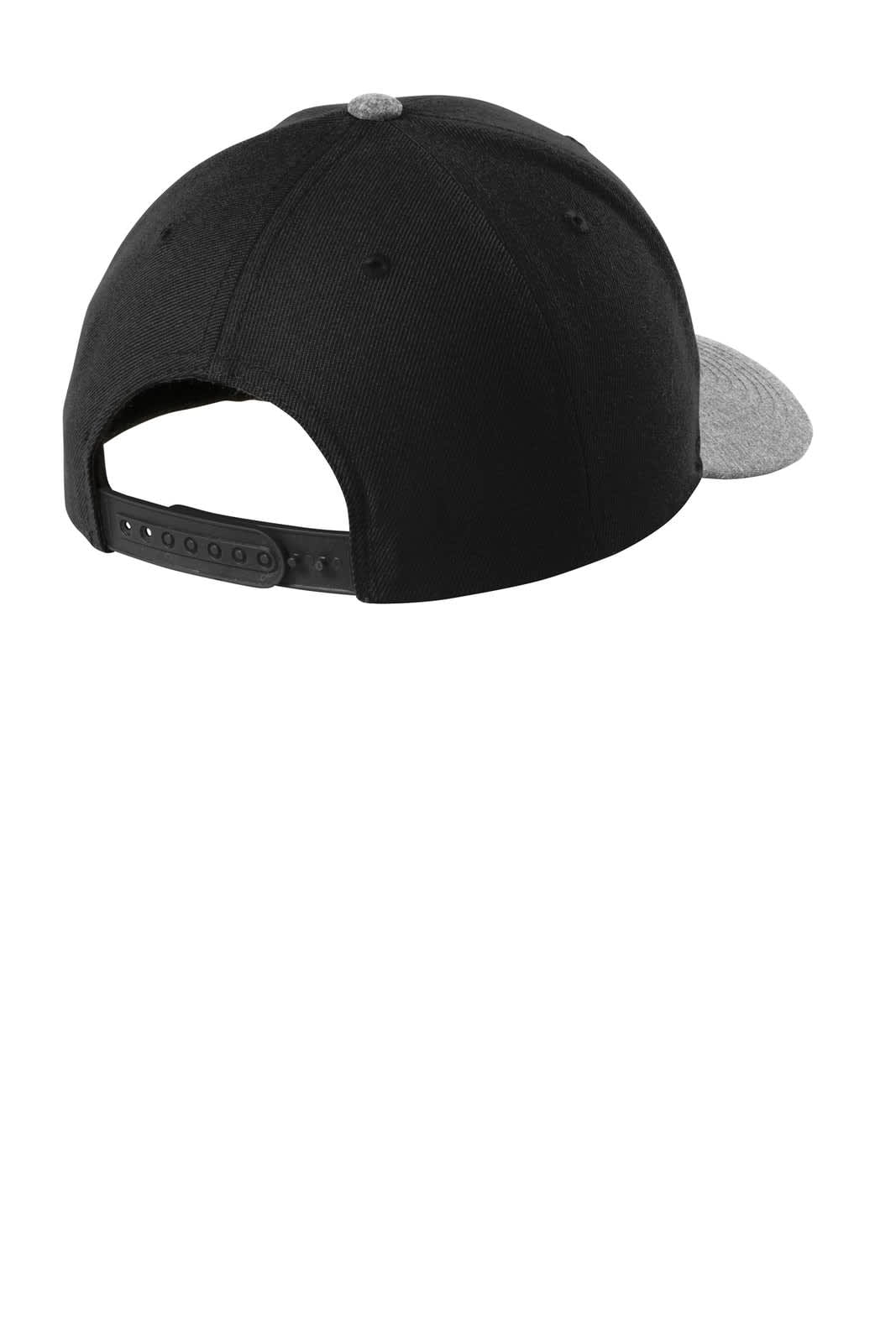 Sport-Tek Yupoong Curve Bill Snapback Cap