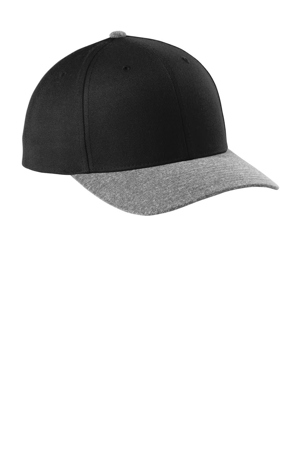 Sport-Tek Yupoong Curve Bill Snapback Cap