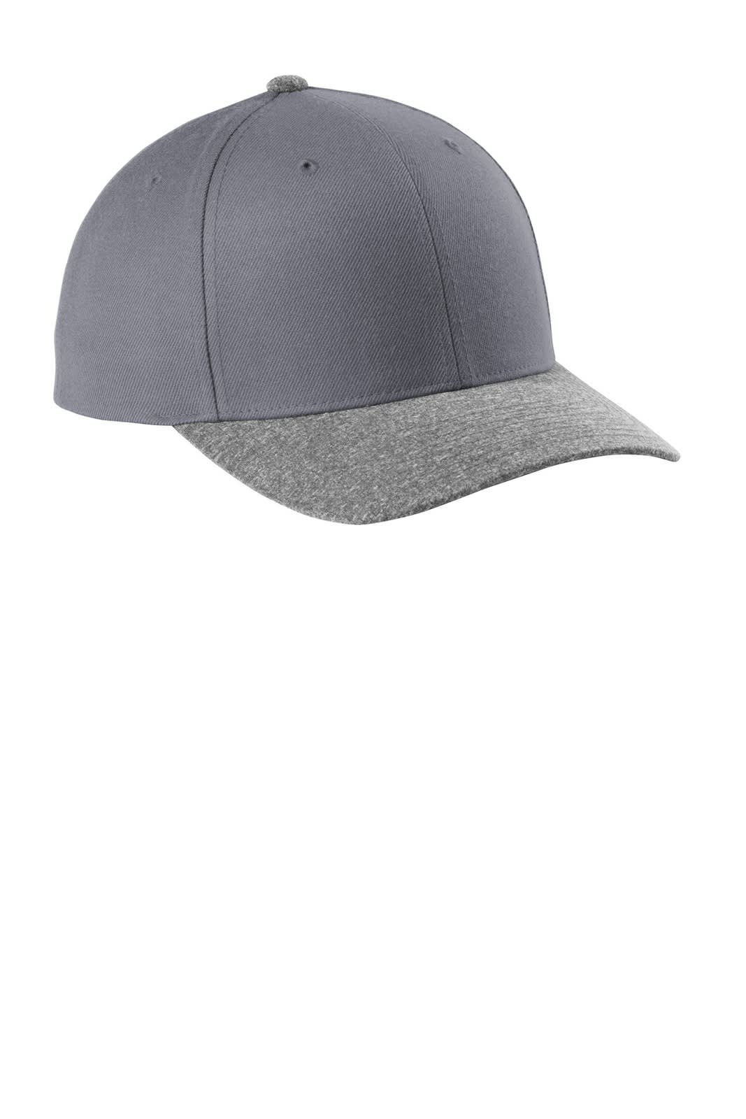 Sport-Tek Yupoong Curve Bill Snapback Cap
