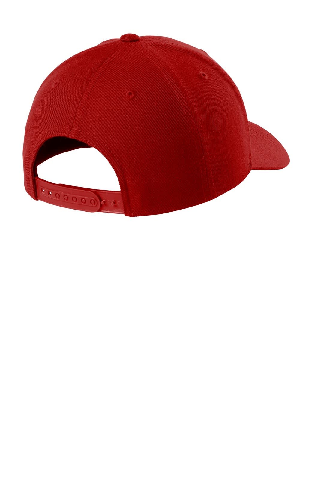 Sport-Tek Yupoong Curve Bill Snapback Cap