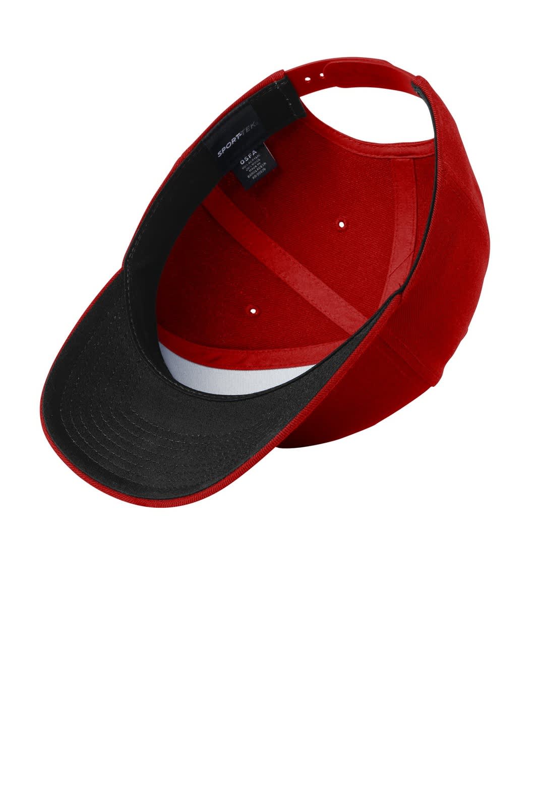 Sport-Tek Yupoong Curve Bill Snapback Cap