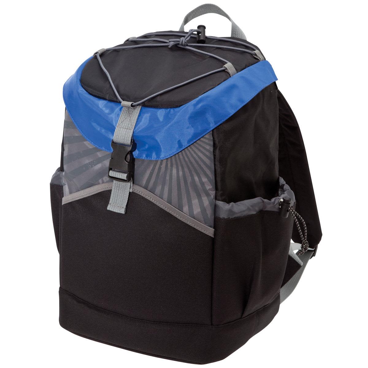 Sunrise Backpack Cooler - 1107 Image Black,Royal,Grey,Black