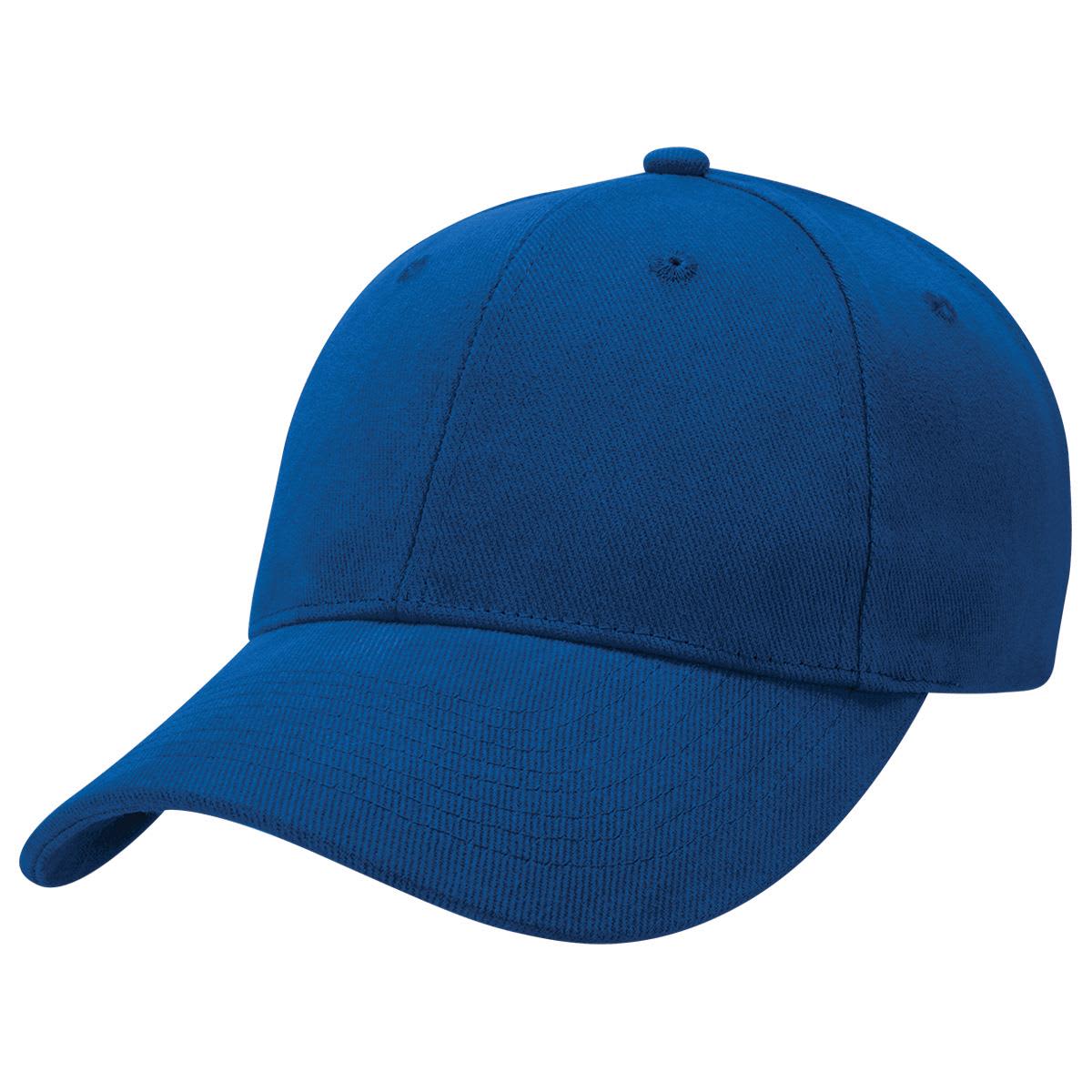 Heavy Brushed Cotton Cap - 4171 Image Royal