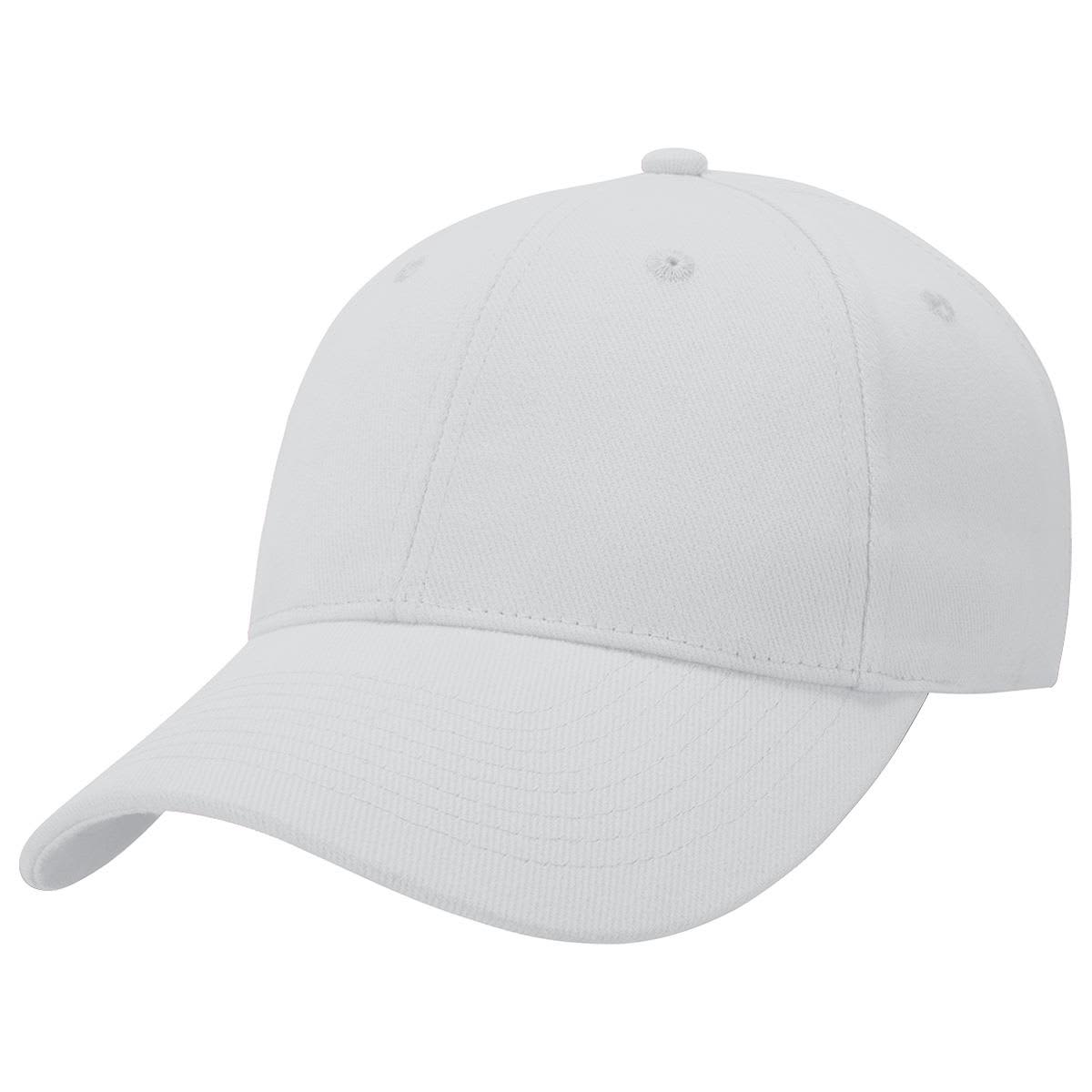 Heavy Brushed Cotton Cap - 4171 Image White