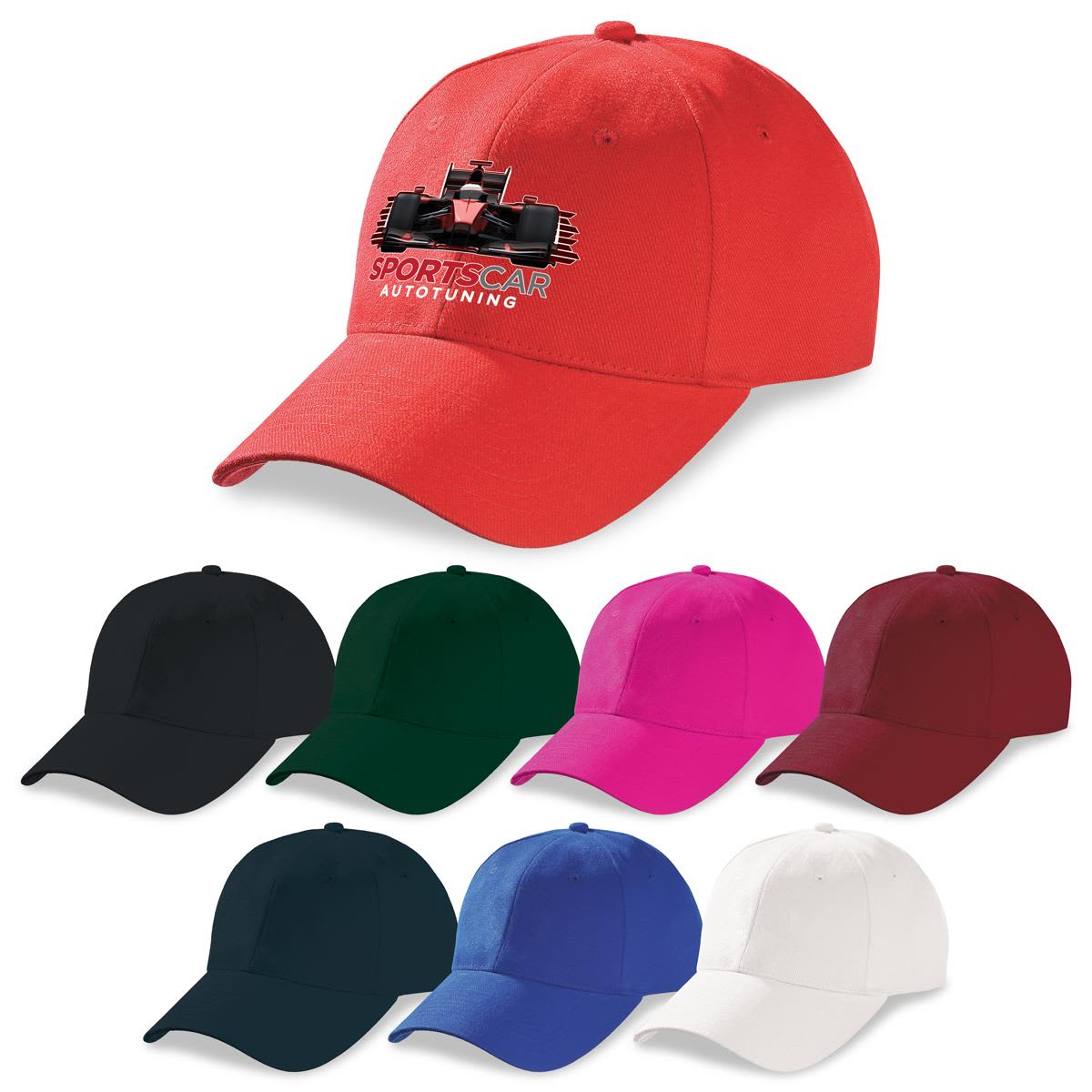 Heavy Brushed Cotton Cap - 4171 Image