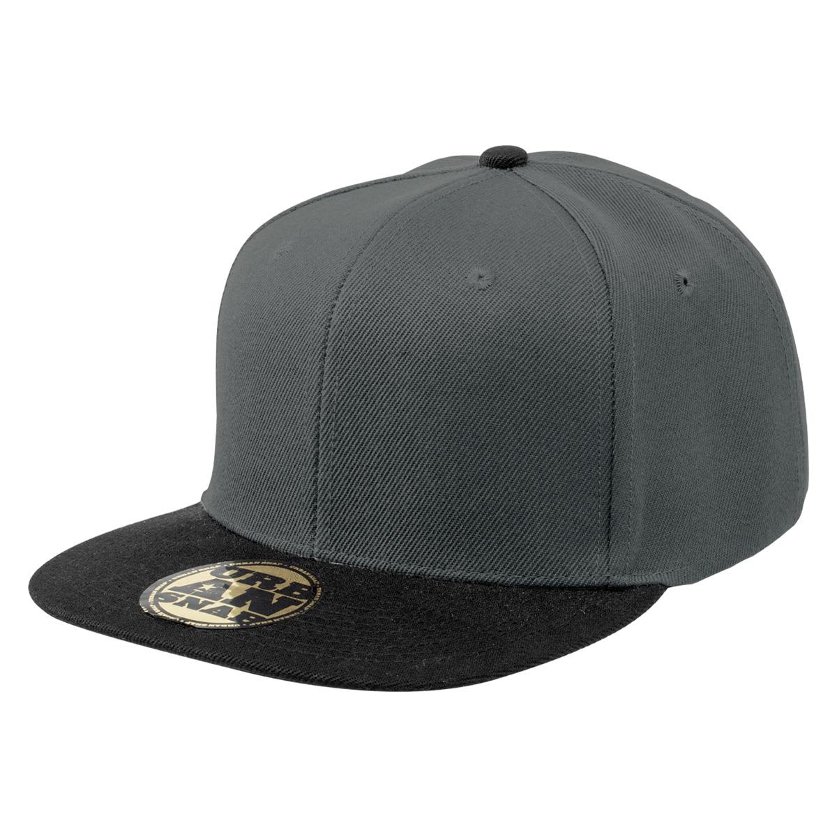 Urban Snap LE-4373 A grey cap with a black brim and a circular logo on the front.