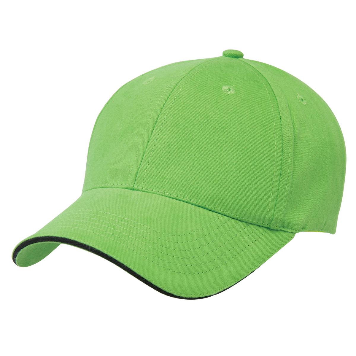 Premium Soft Sandwich Peak - 8001 Image Lime,Black