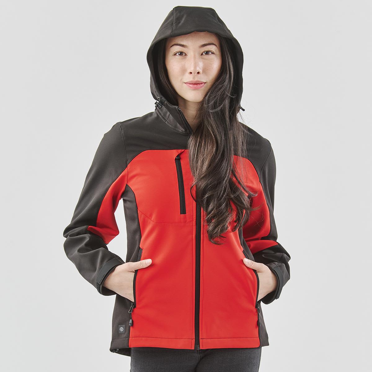 Women's Cascades Hooded Softshell LE-BHS-4W