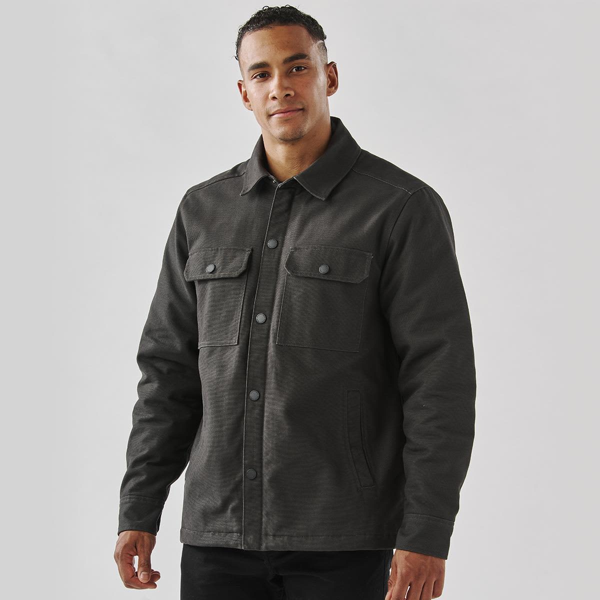 Men's Oxide Sherpa Lined Canvas Jacket LE-CJK-2M
