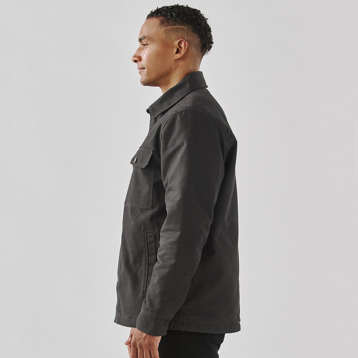 Men's Oxide Sherpa Lined Canvas Jacket LE-CJK-2M