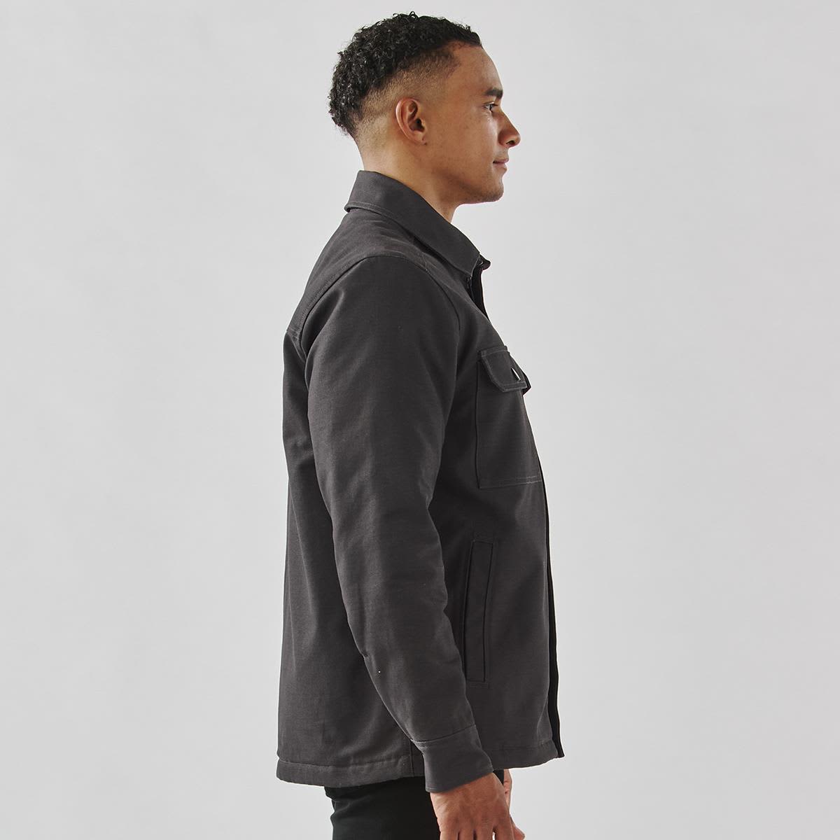 Men's Oxide Sherpa Lined Canvas Jacket LE-CJK-2M