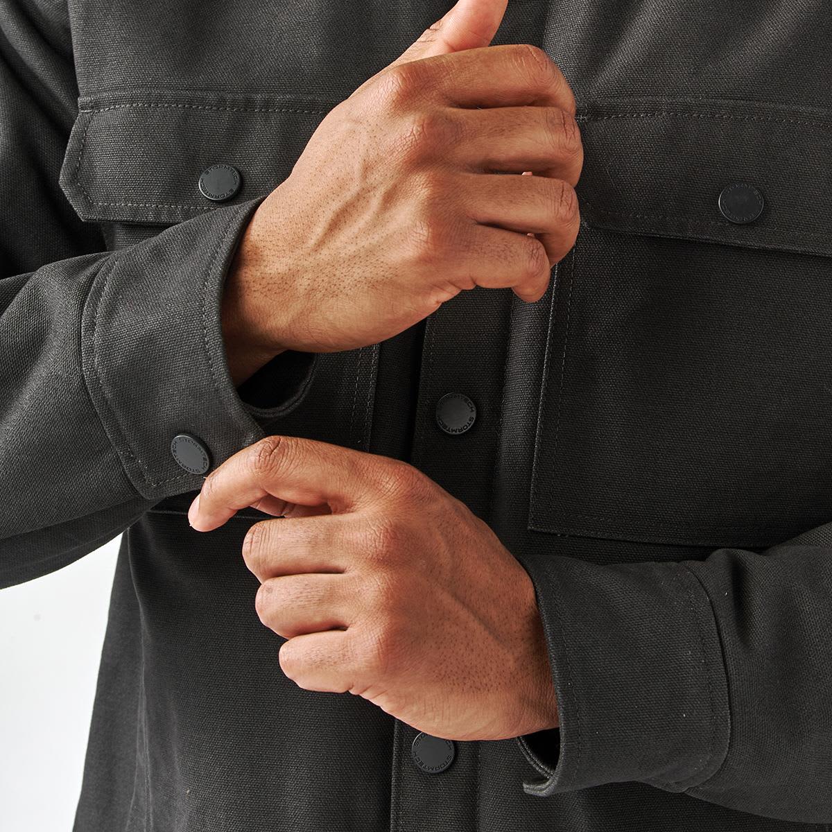 Men's Oxide Sherpa Lined Canvas Jacket LE-CJK-2M