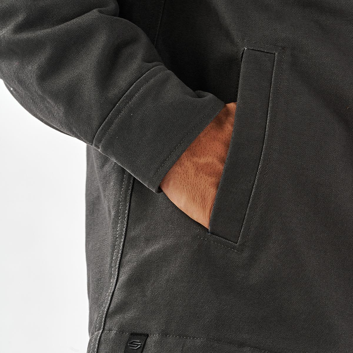 Men's Oxide Sherpa Lined Canvas Jacket LE-CJK-2M