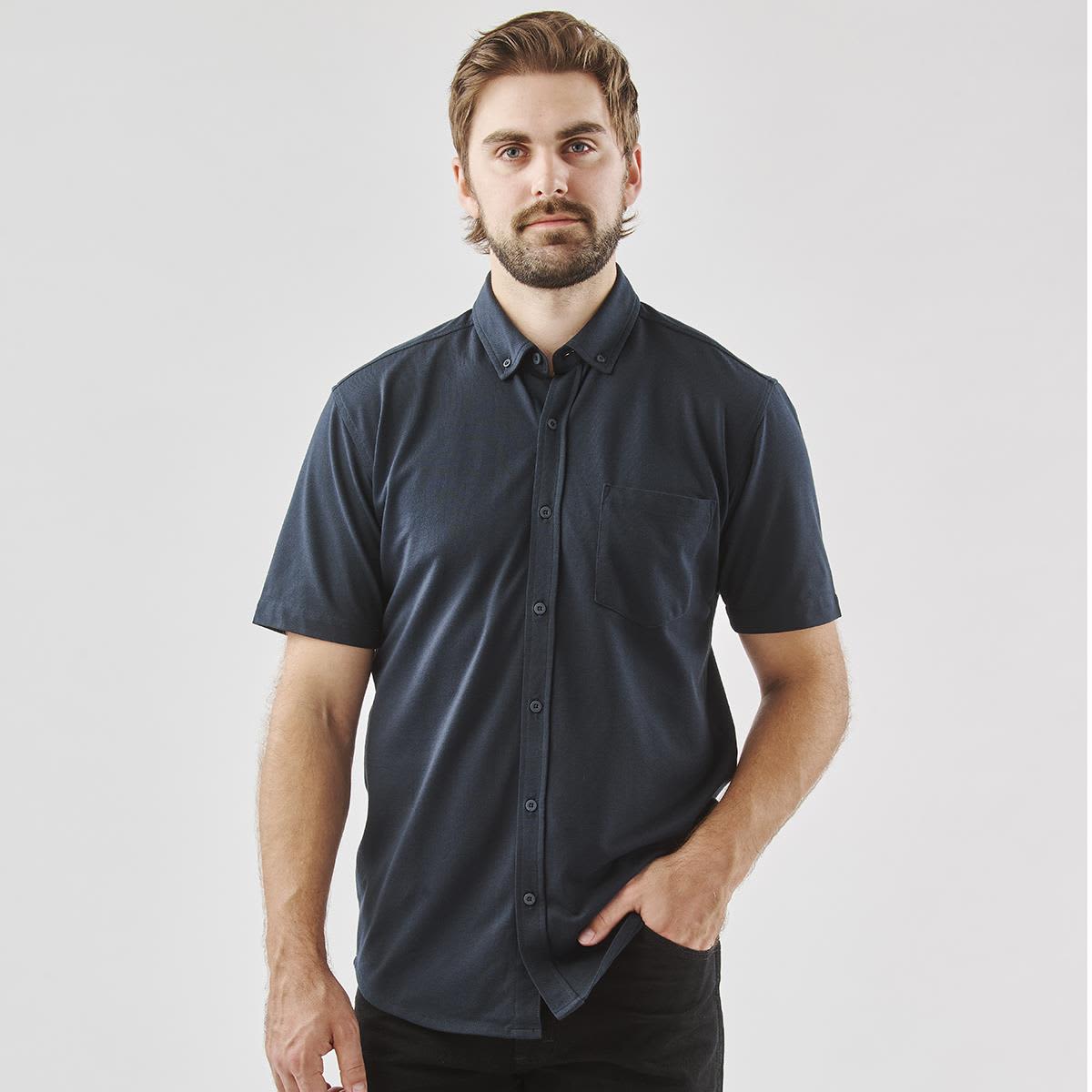 Men's Sonora Short Sleeve Knit Shirt LE-CKN-1M
