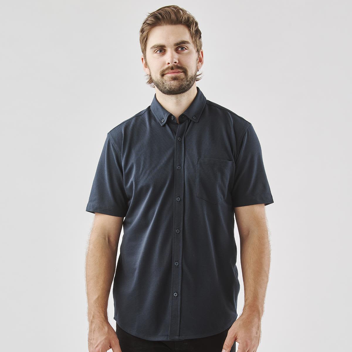 Men's Sonora Short Sleeve Knit Shirt LE-CKN-1M