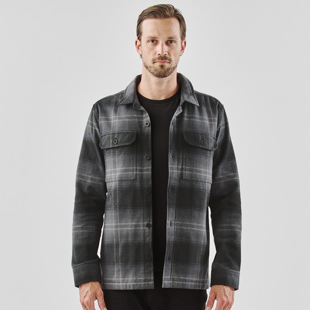 Men's Highland Plaid Shacket LE-CSH-1M