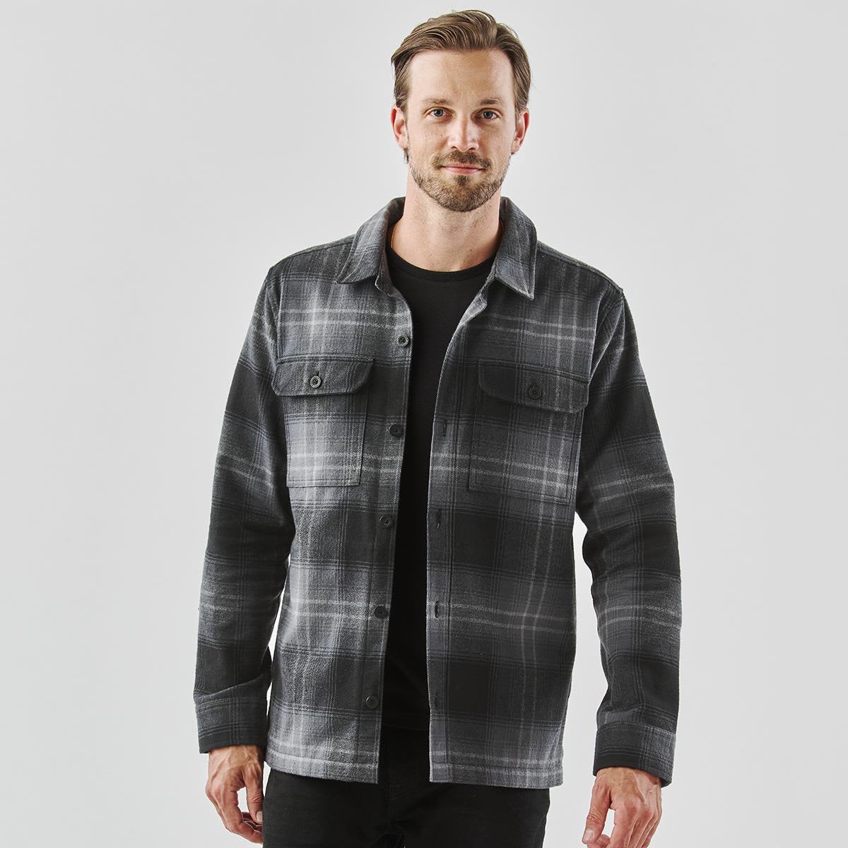 Men's Highland Plaid Shacket LE-CSH-1M