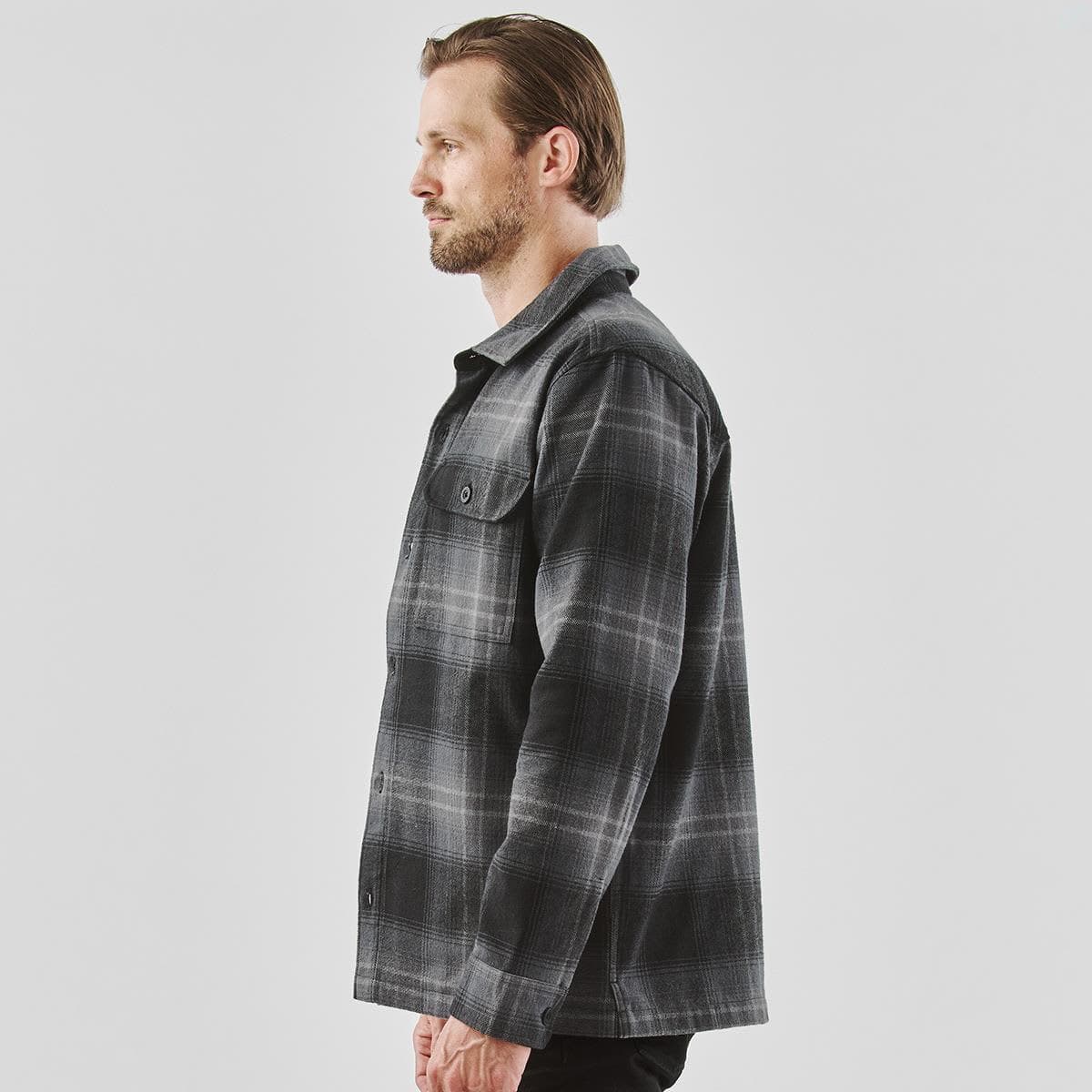Men's Highland Plaid Shacket LE-CSH-1M