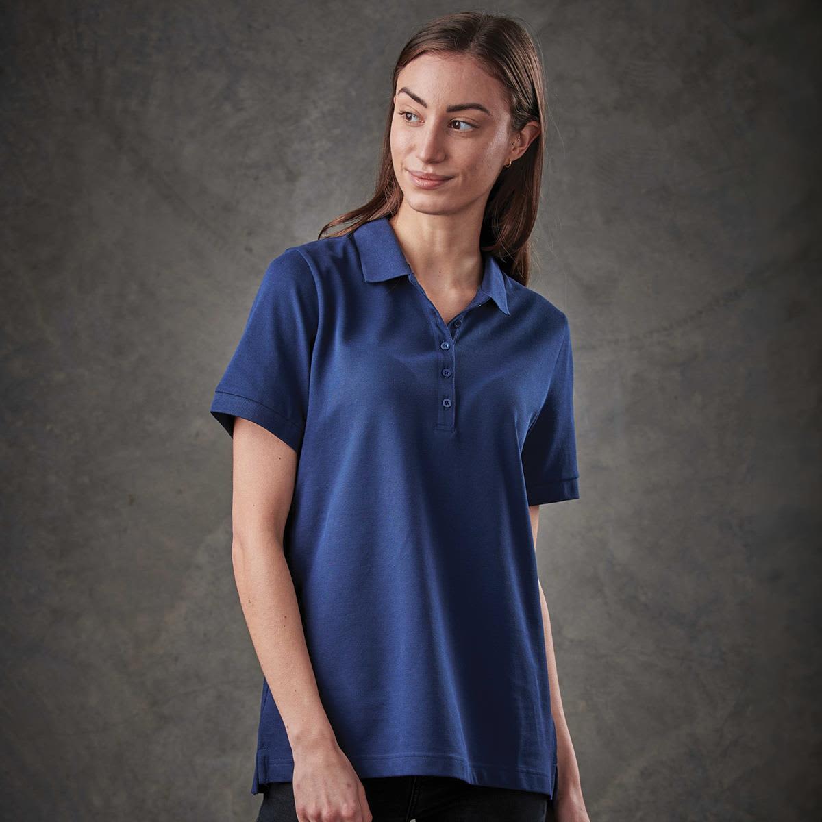 Women's Nantucket Stretch Pique Polo LE-CTP-2W