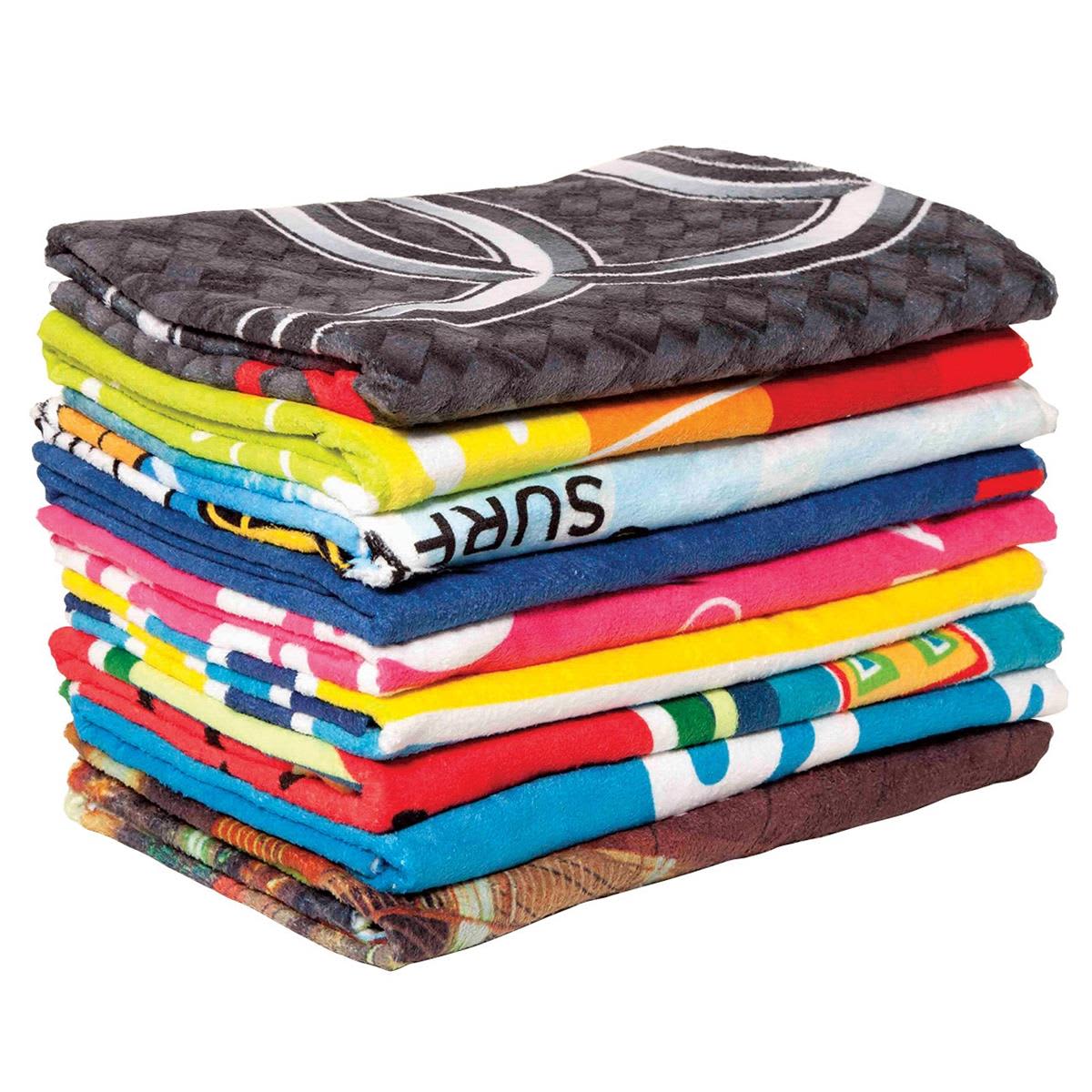 Custom Sublimation Beach Towel - M180 Image