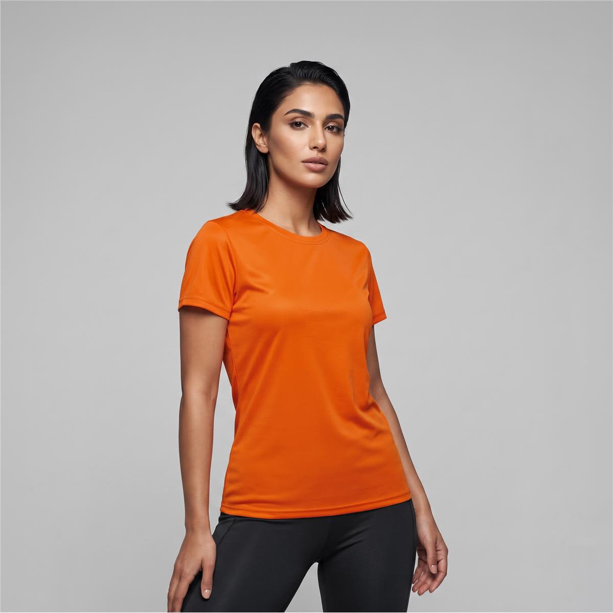 Women's Run Active Tee LE-PA408W
