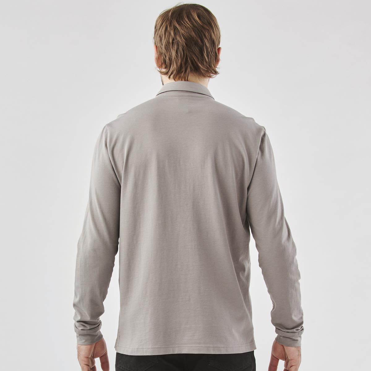 Men's Nevada L/S Micro Pique Polo LE-PLX-1M