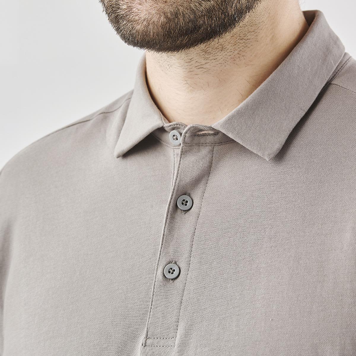 Men's Nevada L/S Micro Pique Polo LE-PLX-1M