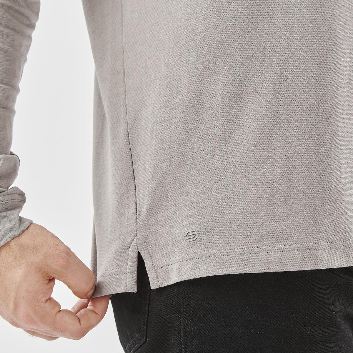 Men's Nevada L/S Micro Pique Polo LE-PLX-1M