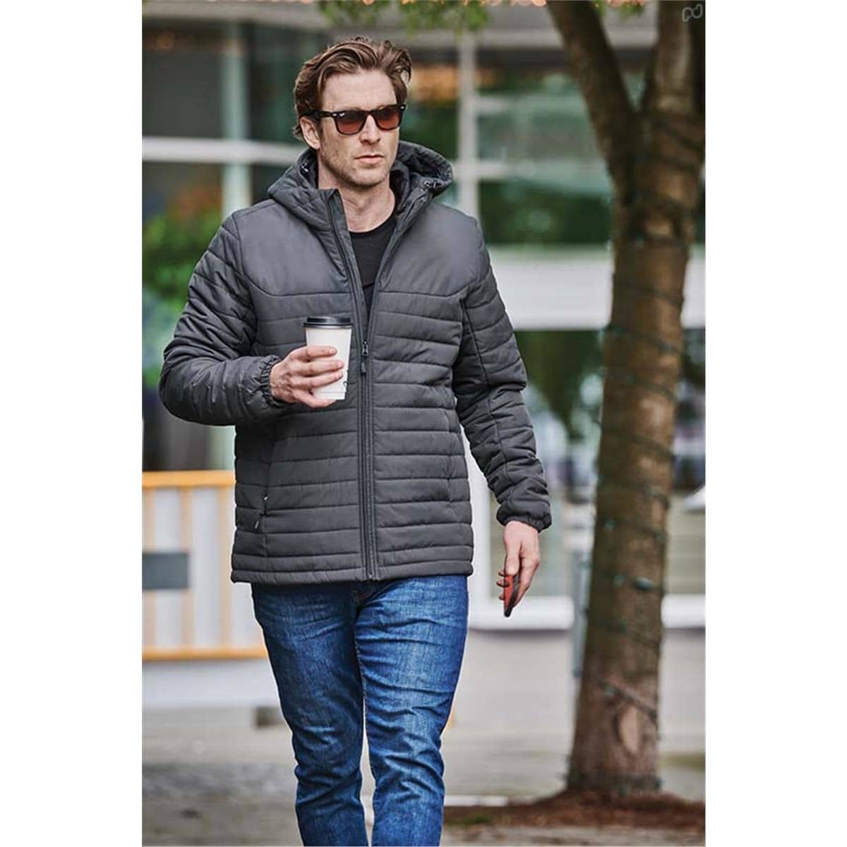 Men's Nautilus Quilted Hoody LE-QXH-1