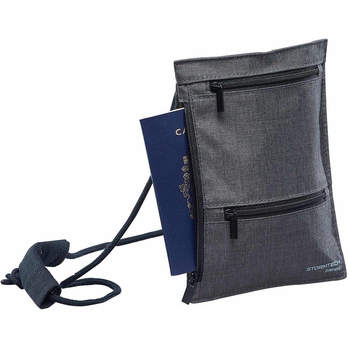 Alternative view of Cupertino RFID Passport Sling