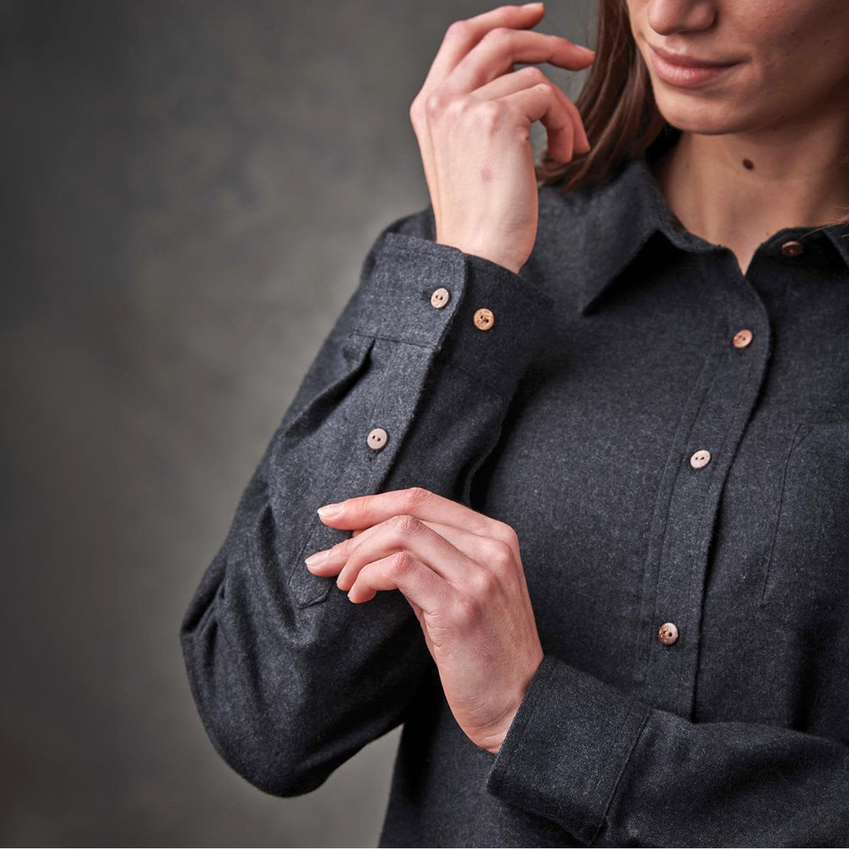 Women's Cambridge L/S Shirt LE-SLW-1W