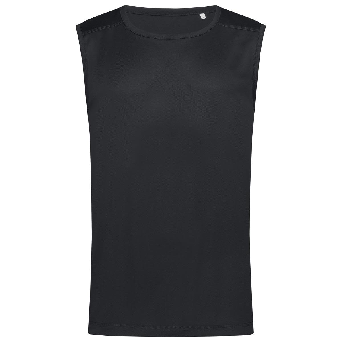 Men's Active 140 Sleeveless - ST8440 Image Black Opal