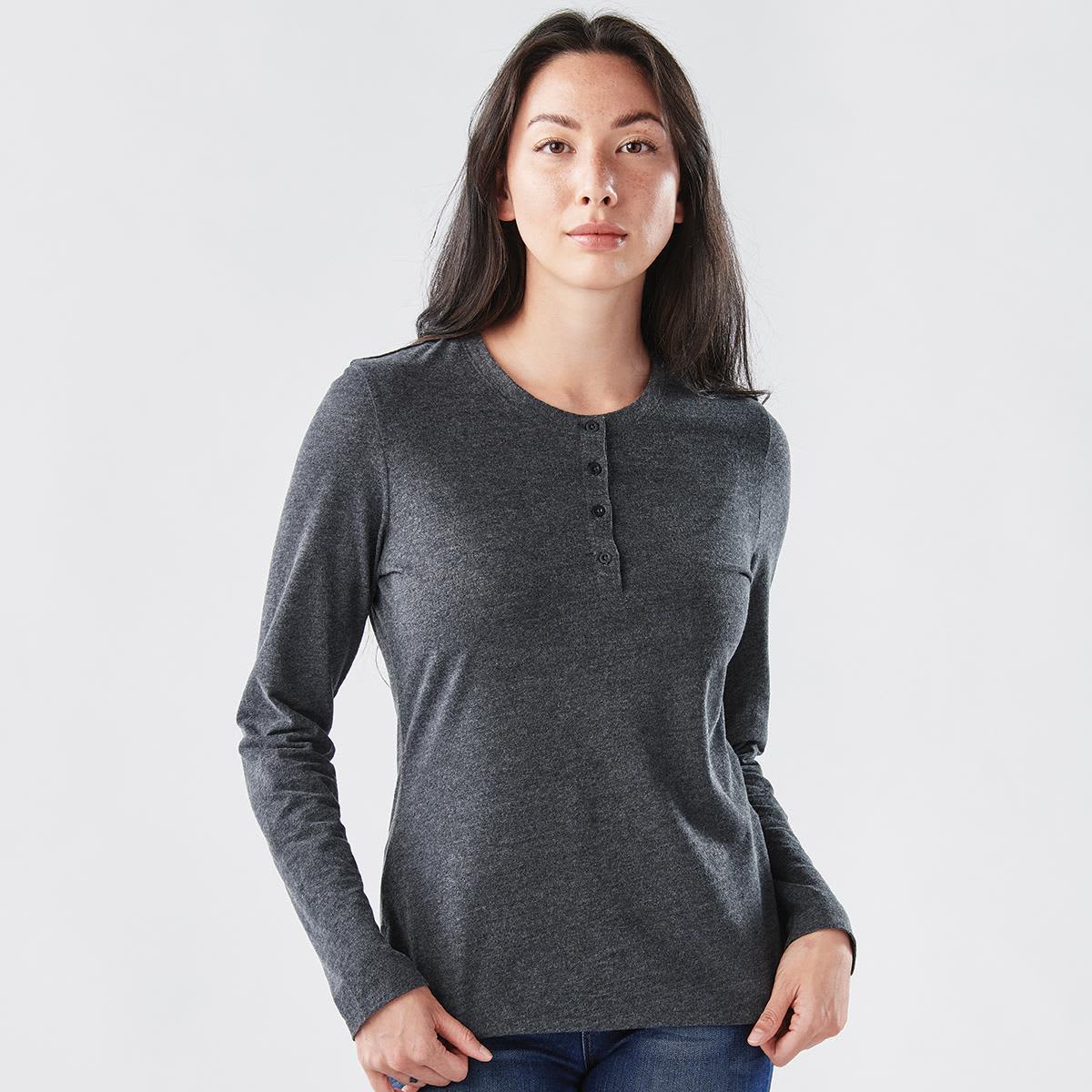 Women's Torcello L/S Henley LE-TGH-1W