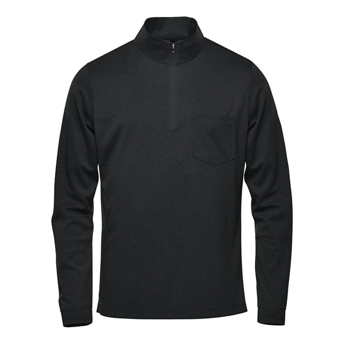 Men's Dockyard 1/4 Zip Pullover - VQX-1 Image Black