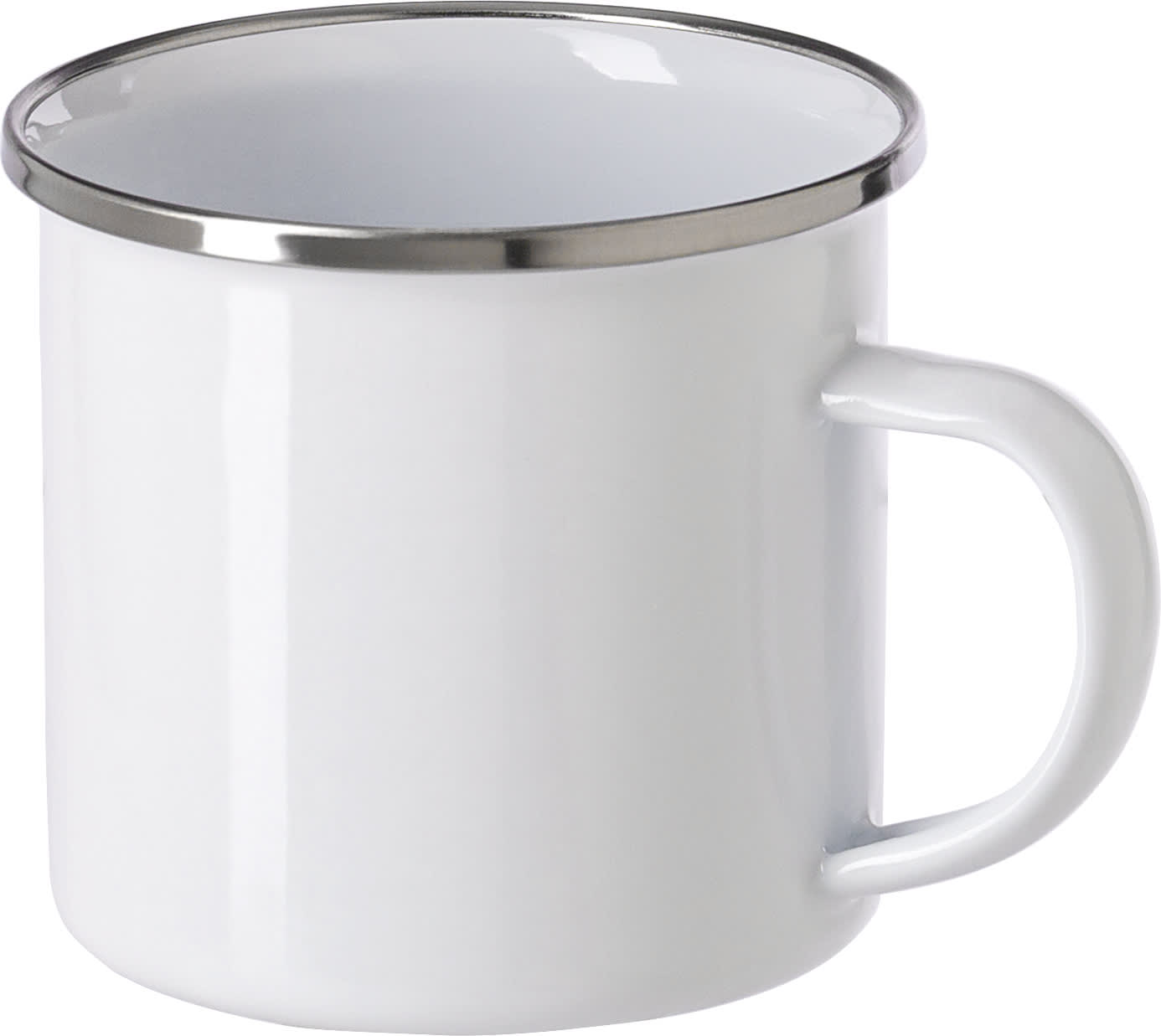 Enamel drinking mug (350 ml) - 709888 Image 