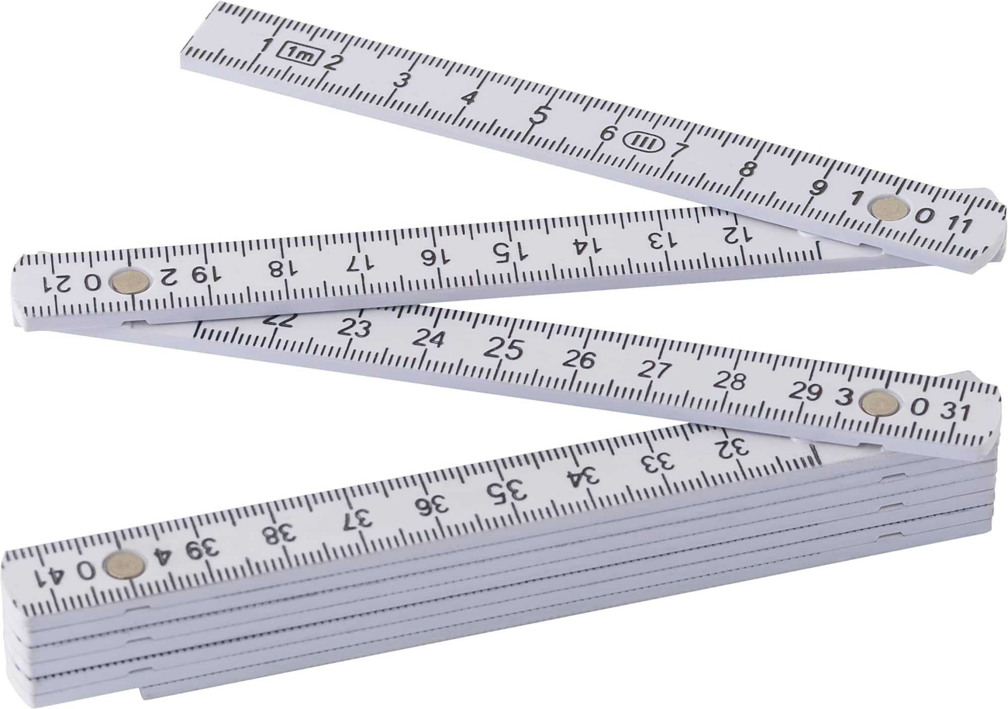 Plastic foldable ruler