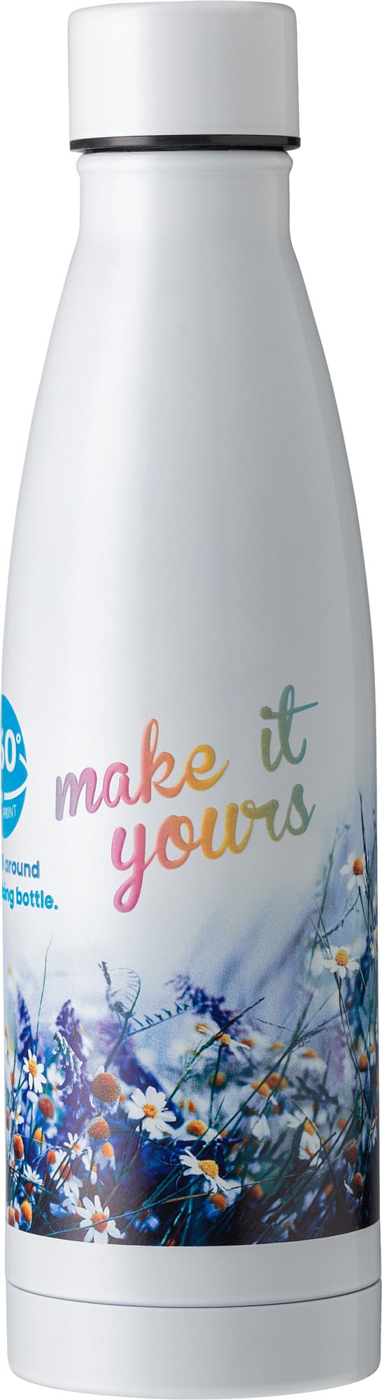 Stainless steel double walled drinking bottle Marcelino - 835488 Image 