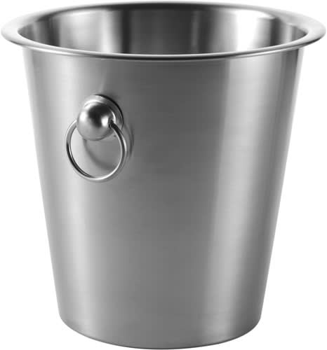 Stainless steel champagne bucket