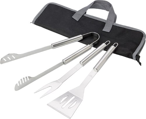 Stainless steel barbecue set