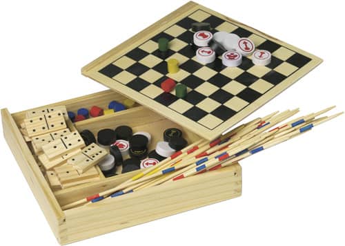 Wooden 5-in-1 game set - 6163 Image 