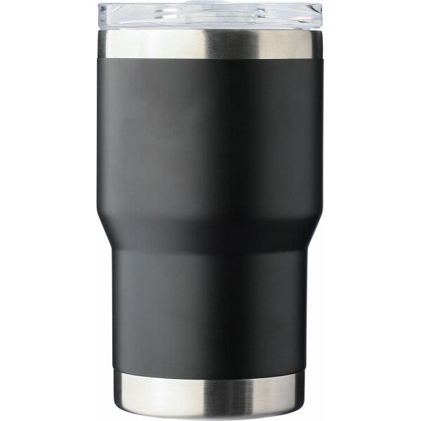 Recycled stainless steel double-walled travel mug (350 ml) Ayen