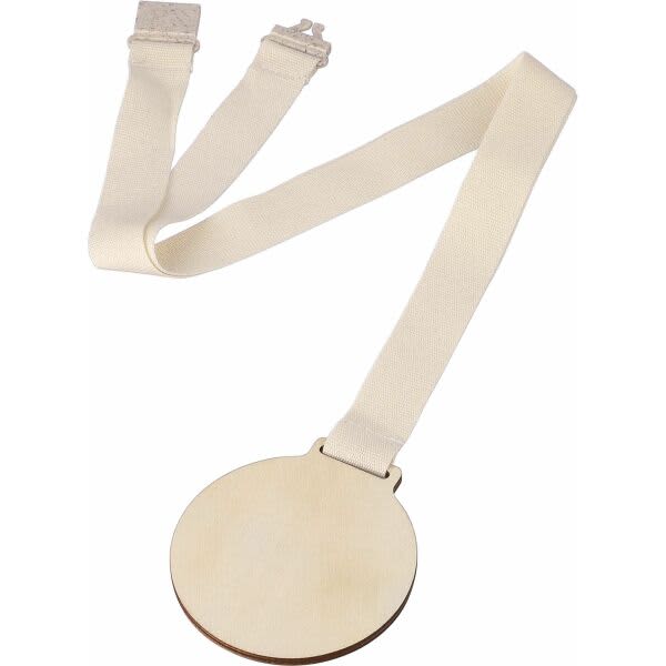 Basswood medal Koa